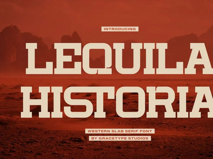 Lequila Historia | Western Slab Serif