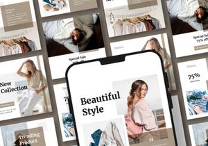 Minimal Fashion Instagram post