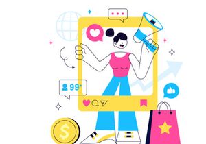 10 Influencer Marketing Illustration