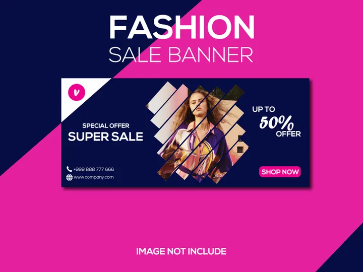 Fashion Sale Banner Template