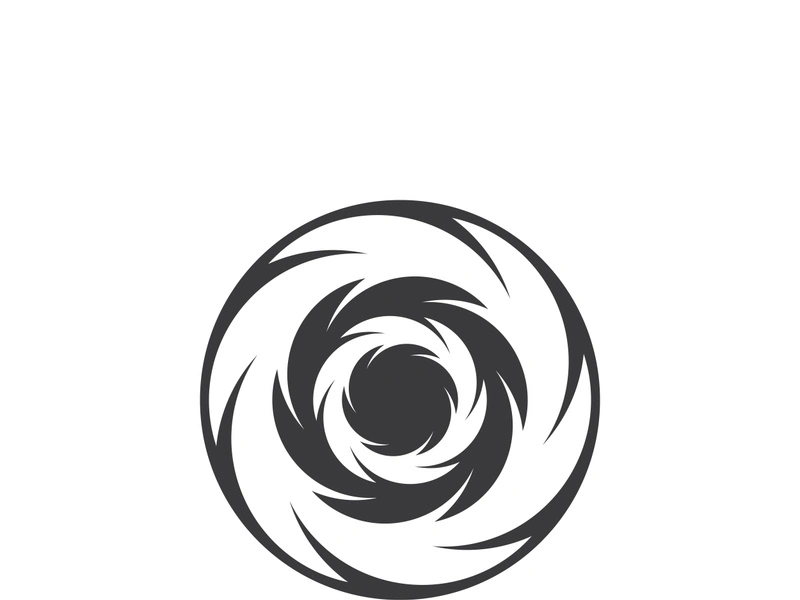 vortex vector illustration icon logo template design