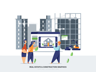 Construction & Real Estate Illustration_Vol 01