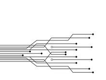 Circuit vector illustration
