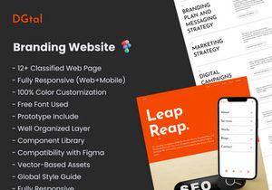 DGtal - Branding Website