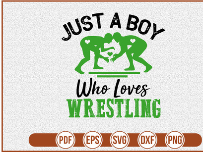 Just A Boy Who Loves Wrestling