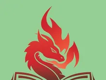 Dragon logo art illustration