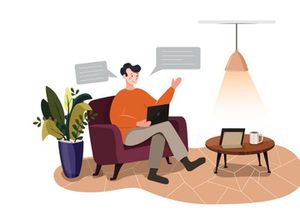 M87_Work from home Illustrations