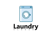 Laundry Washing Machine Logo