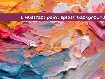 Abstract paint splash background preview picture