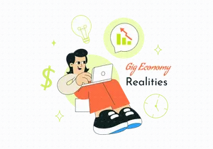 == 10 Gig Economy Realities Illustration