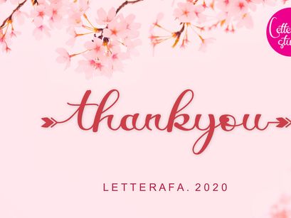 lovebird - Modern Script Font