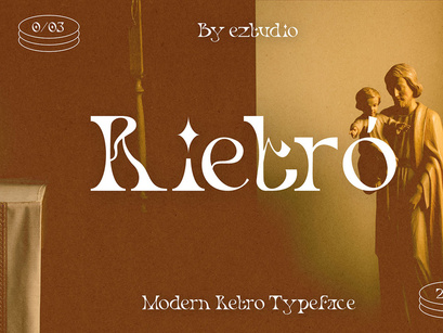 Rietro Modern Retro Typeface