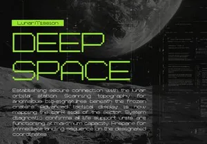 Chronos Galaxia | Pixelated Font