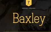 Free Baxley Slab Serif Font