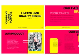 Limepink Presentation Template