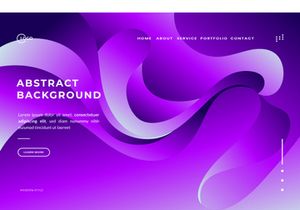 Minimalist Abstract Gradient Colorful Wave Background