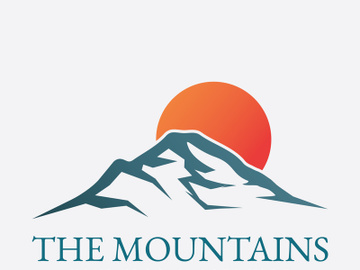 Mountain logo preview picture