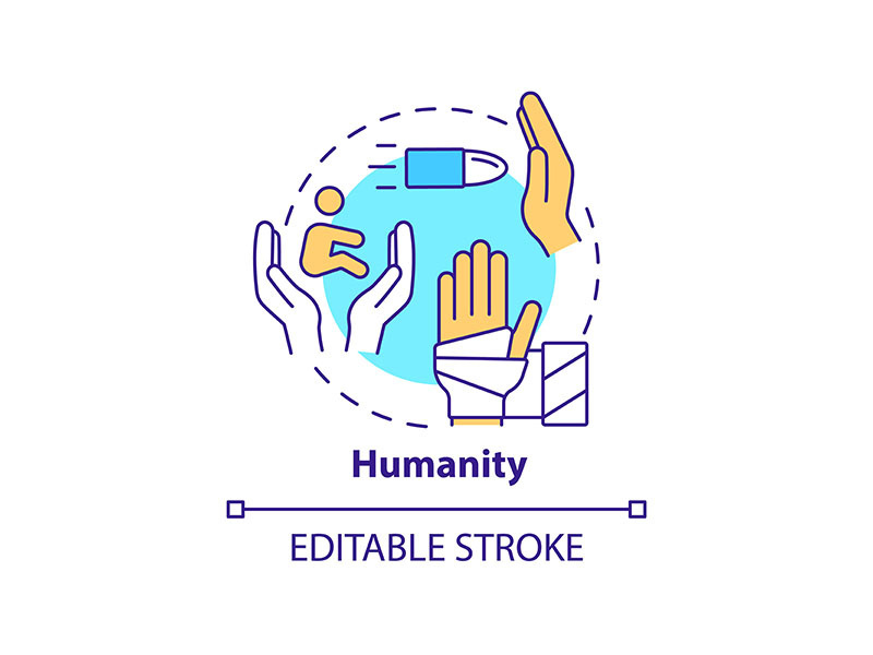 Humanity concept icon