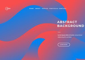 Vibrant Modern Abstract Background