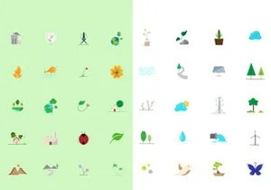 Environment Color Icons
