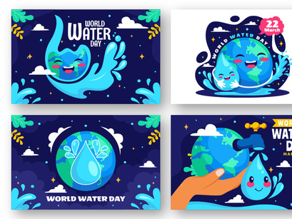 12 World Water Day Illustration