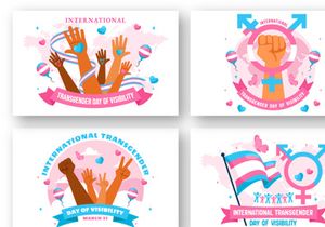12 International Transgender Day of Visibility Illustration