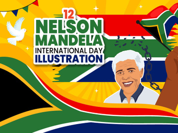 12 Nelson Mandela International Day Illustration preview picture