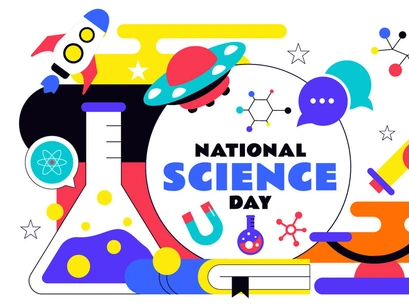 10 National Science Day Illustration