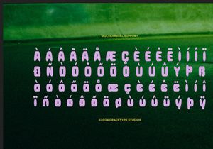 Poulens | Chunky Bold Sans Serif