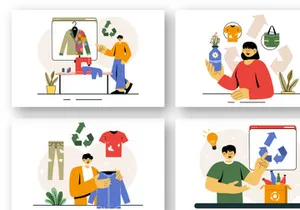 9 Upcycling Process Illustration