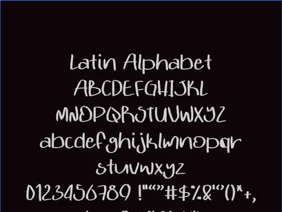 GHALECC – Modern Casual Handwritten Font