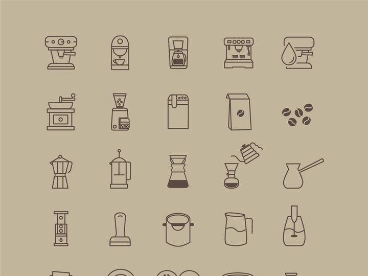 Coffeeshop Icon Set [AI]