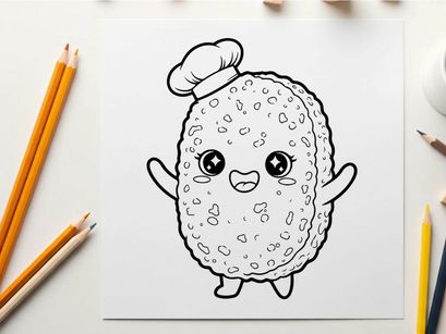 Cute germ microbe character smiling vector illustration flat design