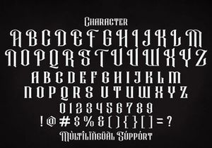 Rafiquell - Victorian Decorative Font