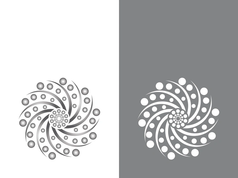 vortex vector illustration icon logo template design