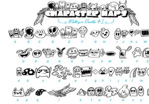 Mollusca Font Trio | Doodle Font