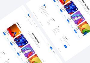 NFT's Auction  Page UI Kit
