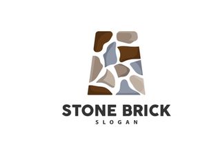 Stone Logo, Premium Elegant Design, Stone Balance Vector