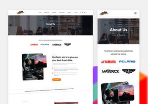 Bike Rental & Booking Figma Template