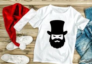 Stylish top hat and mustache mascot logo vector illustration