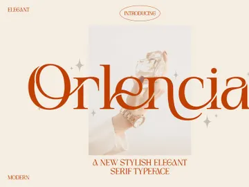 Orlencia – Elegant Modern Serif Font preview picture