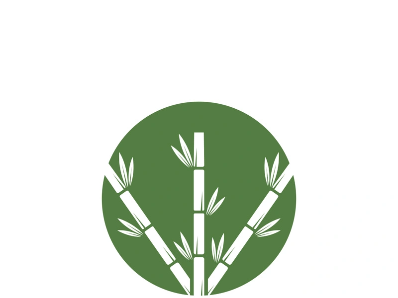 Bamboo Logo Template vector icon
