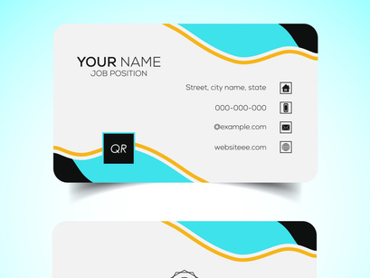 10 Creative and modern corporate business card template