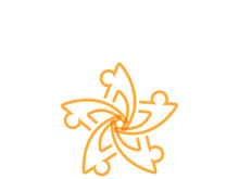 Community, network and social icon design template