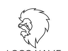 Lion logo preview picture