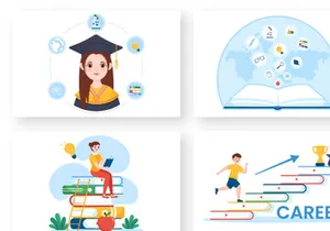 13 Career Education Illustration