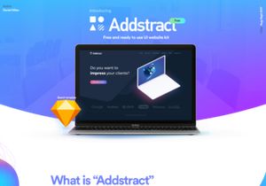 Addstract | Free UI kit