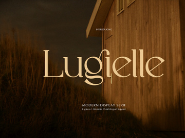 Lugielle | Modern Display Serif preview picture