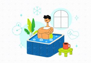 10 Cold Plunge Therapy Illustration