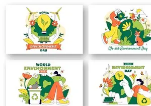 10 World Environment Day Illustration